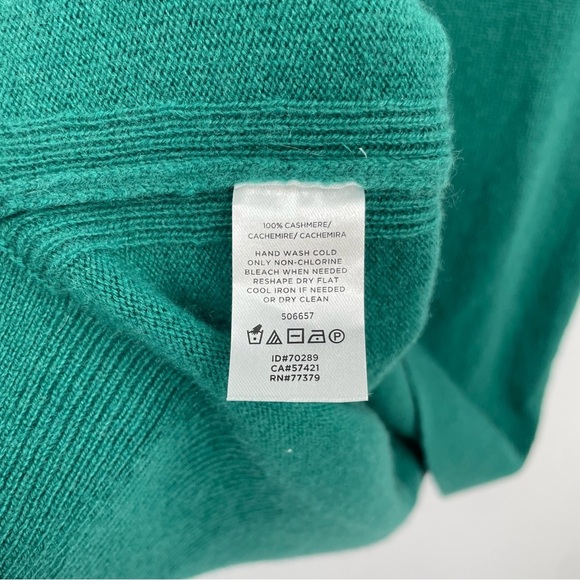 Ann Taylor Cashmere Mock Neck Sweater M #1227 - Picture 6 of 6